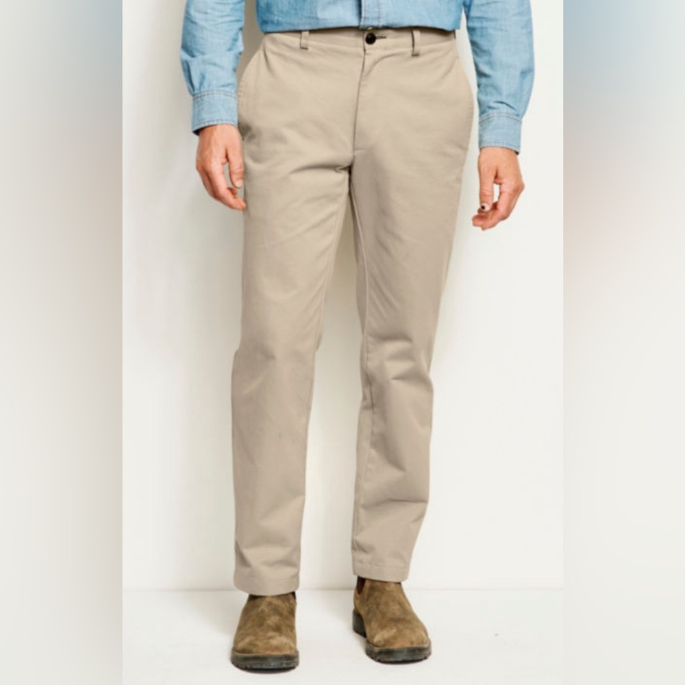 Orvis Wrinkle Free Khaki Trousers